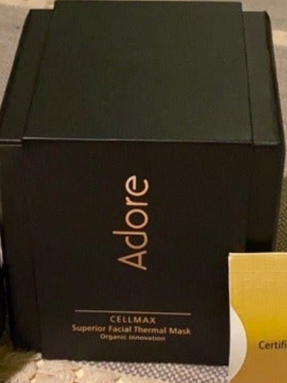 ADORE CELLMAX SUPERIOR SUPPLEMENT FACIAL THERMAL MASK-1.7 fl oz/50 ml-NEW-SEALED